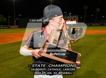 Thumbnail 2 in Salpointe Catholic vs. Flagstaff (AIA 4A Final - Awards) photogallery.