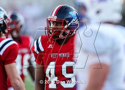 Thumbnail 2 in John Curtis Christian vs. West Monroe (Battle on the Border) photogallery.
