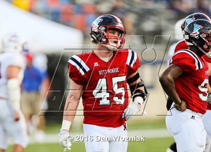 Thumbnail 2 in John Curtis Christian vs. West Monroe (Battle on the Border) photogallery.