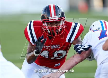 Thumbnail 2 in John Curtis Christian vs. West Monroe (Battle on the Border) photogallery.