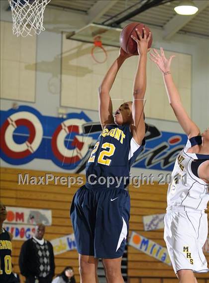 Thumbnail 1 in Rosemont vs. Milpitas (Lady Bulldogs Winter Classic) photogallery.