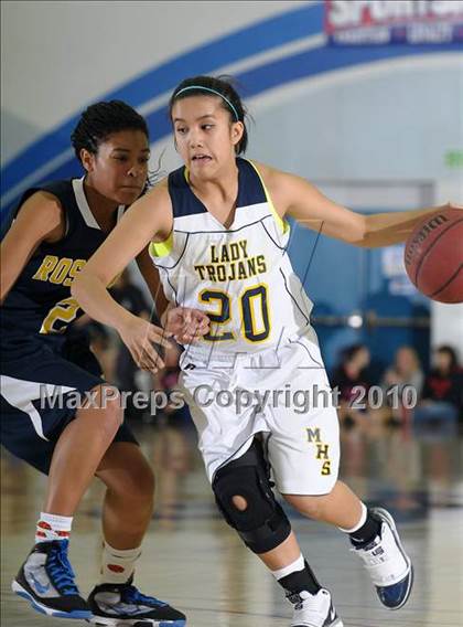 Thumbnail 3 in Rosemont vs. Milpitas (Lady Bulldogs Winter Classic) photogallery.