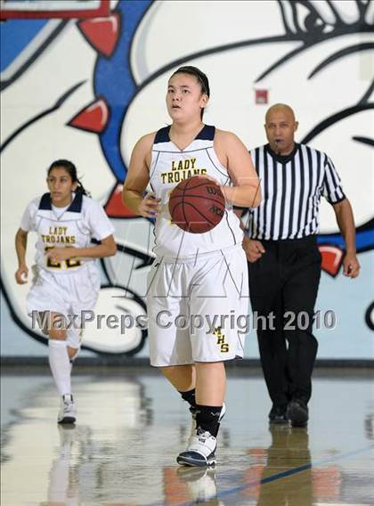 Thumbnail 1 in Rosemont vs. Milpitas (Lady Bulldogs Winter Classic) photogallery.