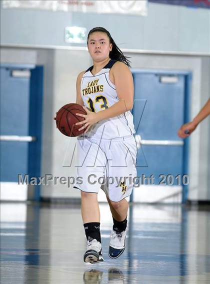 Thumbnail 3 in Rosemont vs. Milpitas (Lady Bulldogs Winter Classic) photogallery.