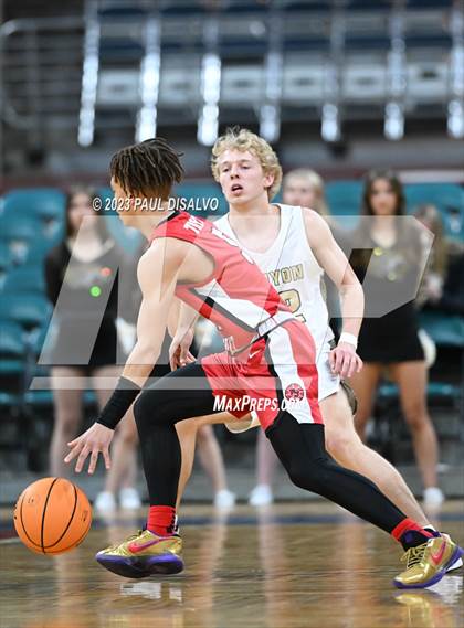 Thumbnail 2 in Rock Canyon vs. Regis Jesuit (CHSAA 6A Great 8) photogallery.
