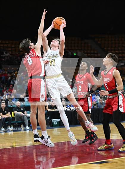 Thumbnail 2 in Rock Canyon vs. Regis Jesuit (CHSAA 6A Great 8) photogallery.