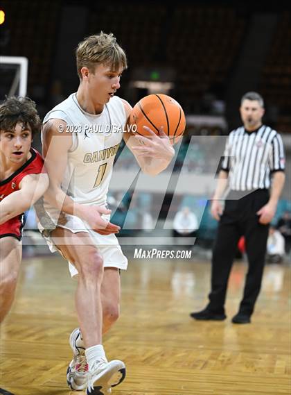 Thumbnail 3 in Rock Canyon vs. Regis Jesuit (CHSAA 6A Great 8) photogallery.