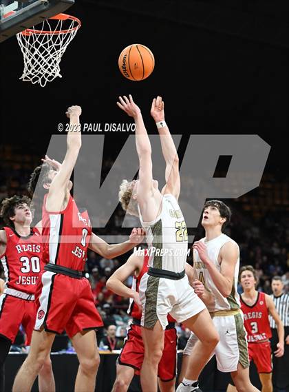 Thumbnail 3 in Rock Canyon vs. Regis Jesuit (CHSAA 6A Great 8) photogallery.