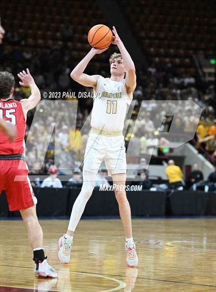 Thumbnail 1 in Rock Canyon vs. Regis Jesuit (CHSAA 6A Great 8) photogallery.