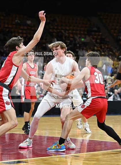 Thumbnail 3 in Rock Canyon vs. Regis Jesuit (CHSAA 6A Great 8) photogallery.