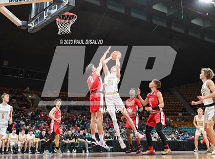 Thumbnail 3 in Rock Canyon vs. Regis Jesuit (CHSAA 6A Great 8) photogallery.