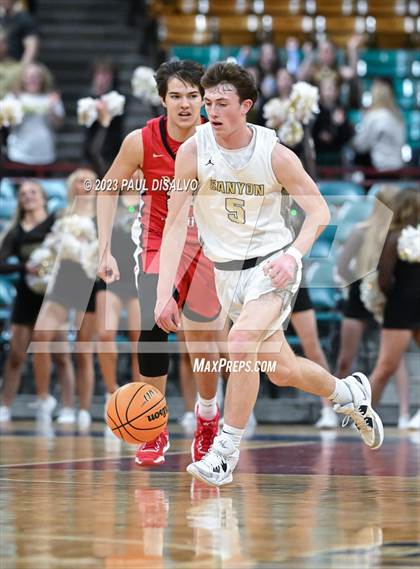 Thumbnail 2 in Rock Canyon vs. Regis Jesuit (CHSAA 6A Great 8) photogallery.