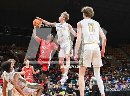 Thumbnail 1 in Rock Canyon vs. Regis Jesuit (CHSAA 6A Great 8) photogallery.