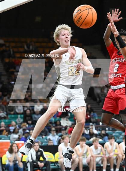 Thumbnail 3 in Rock Canyon vs. Regis Jesuit (CHSAA 6A Great 8) photogallery.
