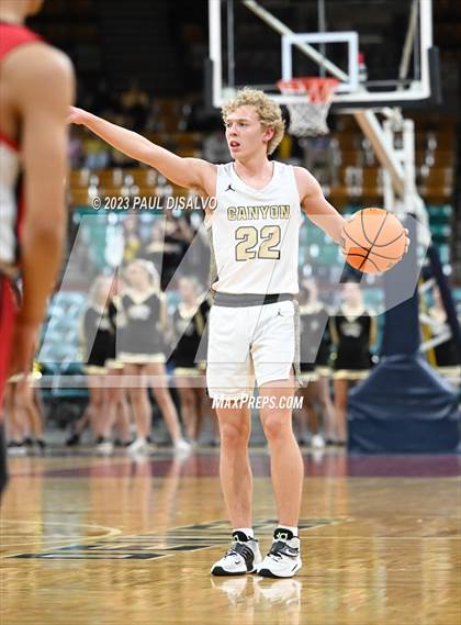 Thumbnail 1 in Rock Canyon vs. Regis Jesuit (CHSAA 6A Great 8) photogallery.