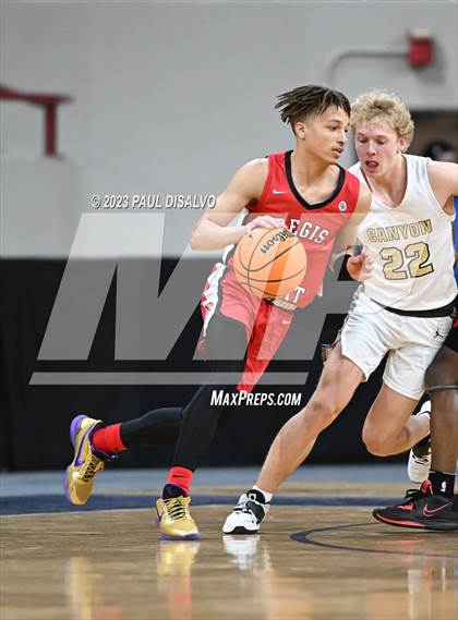 Thumbnail 2 in Rock Canyon vs. Regis Jesuit (CHSAA 6A Great 8) photogallery.