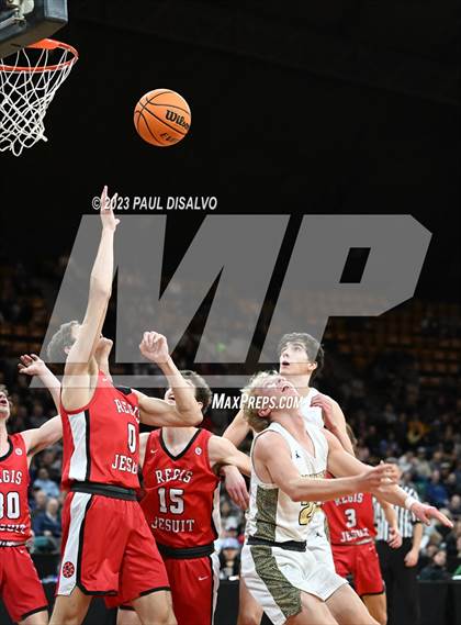 Thumbnail 3 in Rock Canyon vs. Regis Jesuit (CHSAA 6A Great 8) photogallery.