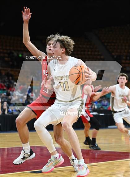 Thumbnail 3 in Rock Canyon vs. Regis Jesuit (CHSAA 6A Great 8) photogallery.