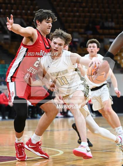 Thumbnail 2 in Rock Canyon vs. Regis Jesuit (CHSAA 6A Great 8) photogallery.