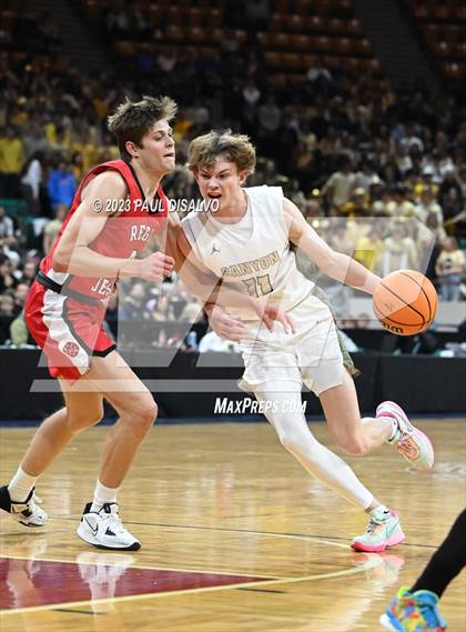 Thumbnail 2 in Rock Canyon vs. Regis Jesuit (CHSAA 6A Great 8) photogallery.