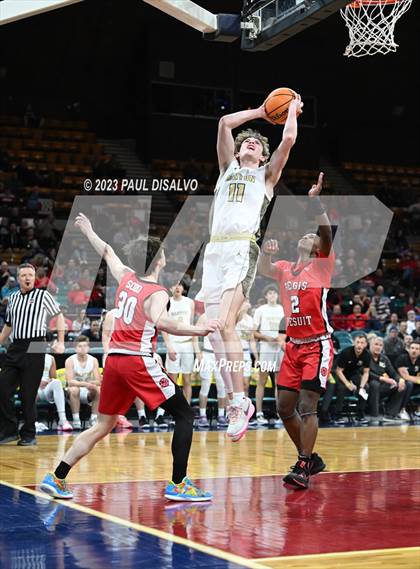 Thumbnail 1 in Rock Canyon vs. Regis Jesuit (CHSAA 6A Great 8) photogallery.