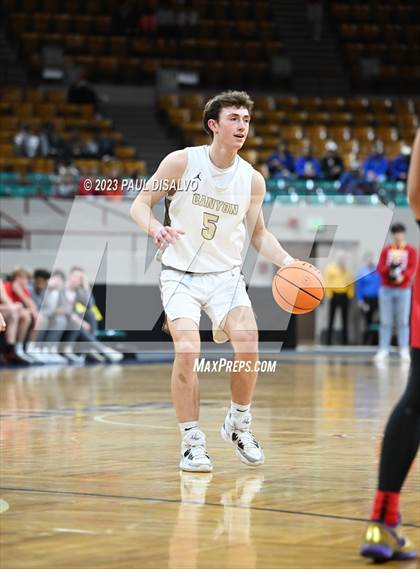 Thumbnail 1 in Rock Canyon vs. Regis Jesuit (CHSAA 6A Great 8) photogallery.