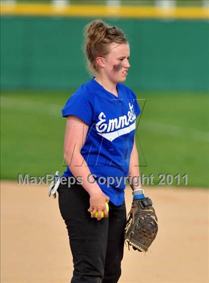 Thumbnail 3 in Skyview vs Emmett (4A District Tournament, Championship Game) photogallery.