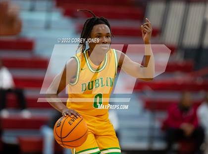 Thumbnail 2 in Dublin vs Houston County (Hypesouth Hardwood Invitational)  photogallery.