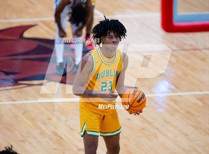 Thumbnail 1 in Dublin vs Houston County (Hypesouth Hardwood Invitational)  photogallery.