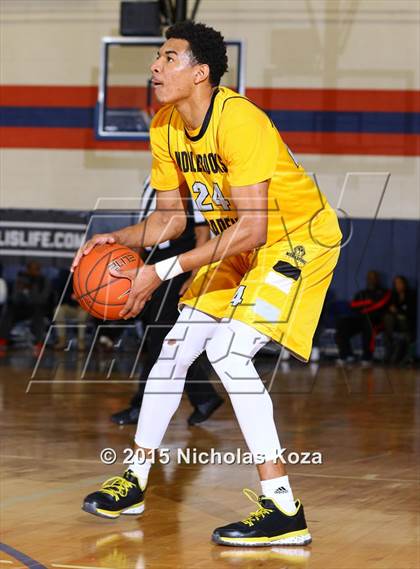 Thumbnail 1 in Hillcrest Academy vs Middlebrooks Academy (Tarkanian Classic) photogallery.