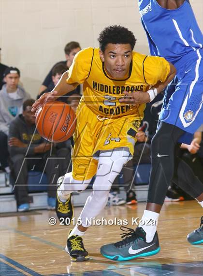 Thumbnail 2 in Hillcrest Academy vs Middlebrooks Academy (Tarkanian Classic) photogallery.