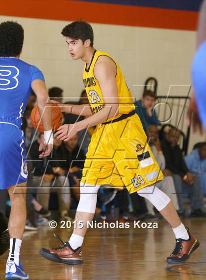 Thumbnail 1 in Hillcrest Academy vs Middlebrooks Academy (Tarkanian Classic) photogallery.
