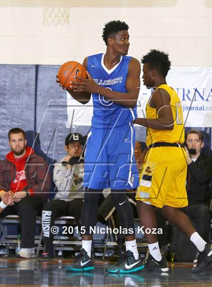 Thumbnail 3 in Hillcrest Academy vs Middlebrooks Academy (Tarkanian Classic) photogallery.