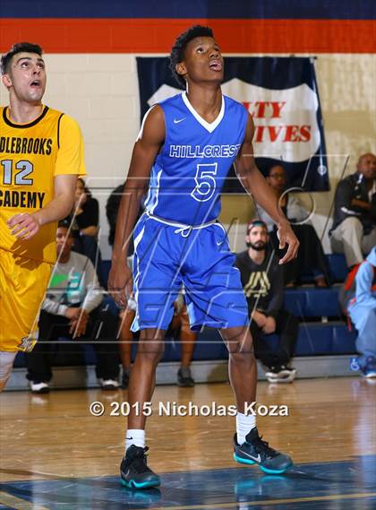Thumbnail 3 in Hillcrest Academy vs Middlebrooks Academy (Tarkanian Classic) photogallery.