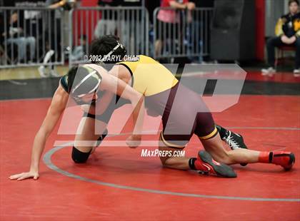 Thumbnail 3 in Arlington vs Lakeside (CIF Southern Section Wrestling Championships) photogallery.