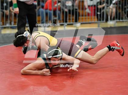 Thumbnail 2 in Arlington vs Lakeside (CIF Southern Section Wrestling Championships) photogallery.