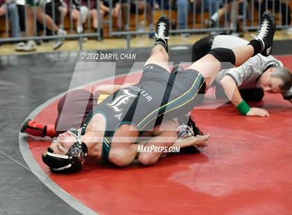 Thumbnail 2 in Arlington vs Lakeside (CIF Southern Section Wrestling Championships) photogallery.