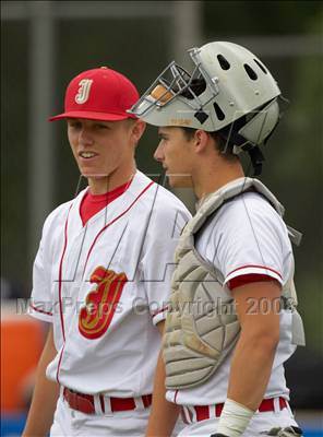 Thumbnail 3 in Jesuit vs. Pleasant Grove (CIF SJS D1 North Final) photogallery.