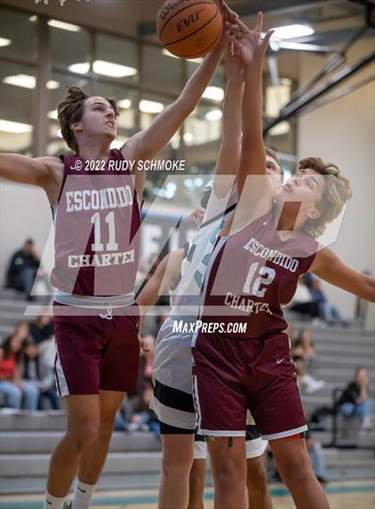 Thumbnail 2 in Escondido Charter vs. Del Lago Academy (Del Lago Tournament) photogallery.
