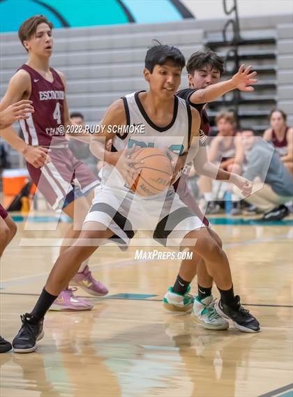Thumbnail 2 in Escondido Charter vs. Del Lago Academy (Del Lago Tournament) photogallery.