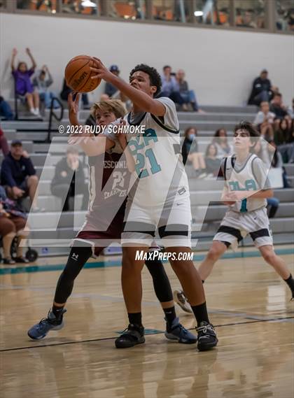 Thumbnail 2 in Escondido Charter vs. Del Lago Academy (Del Lago Tournament) photogallery.