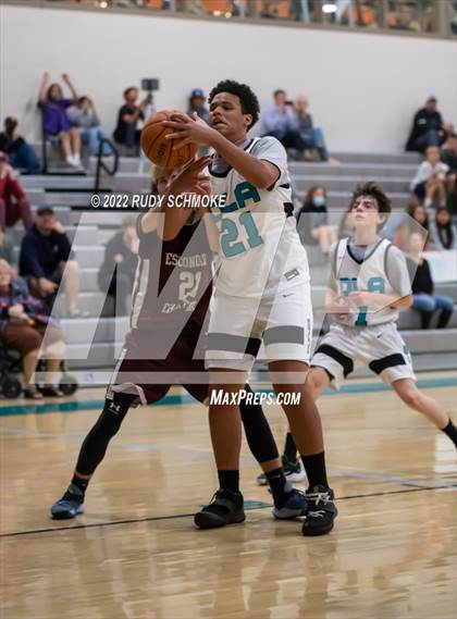 Thumbnail 3 in Escondido Charter vs. Del Lago Academy (Del Lago Tournament) photogallery.