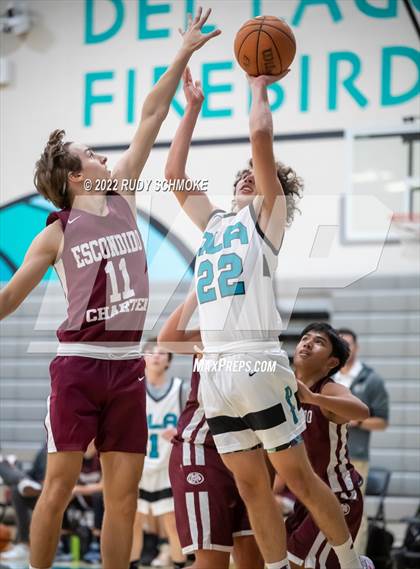 Thumbnail 3 in Escondido Charter vs. Del Lago Academy (Del Lago Tournament) photogallery.