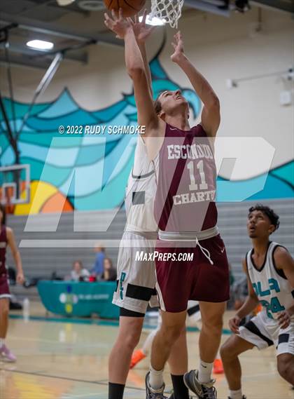Thumbnail 1 in Escondido Charter vs. Del Lago Academy (Del Lago Tournament) photogallery.