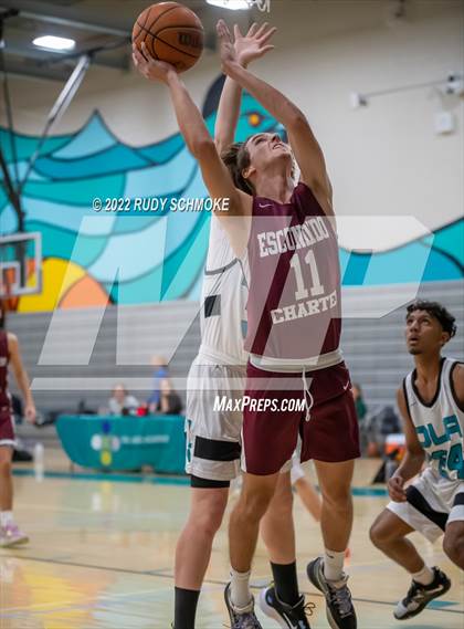 Thumbnail 3 in Escondido Charter vs. Del Lago Academy (Del Lago Tournament) photogallery.