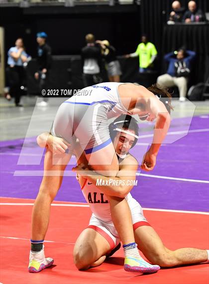 Thumbnail 1 in UIL State Championships - 6A 182lb Final photogallery.