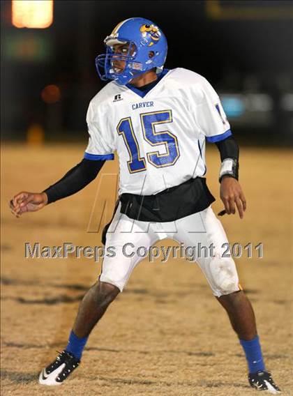 Thumbnail 2 in Lincolnton vs. Carver (NCHSAA 2A Semifinal) photogallery.