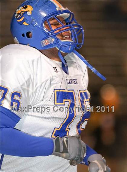 Thumbnail 3 in Lincolnton vs. Carver (NCHSAA 2A Semifinal) photogallery.