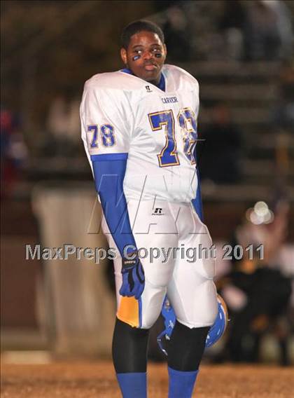 Thumbnail 3 in Lincolnton vs. Carver (NCHSAA 2A Semifinal) photogallery.