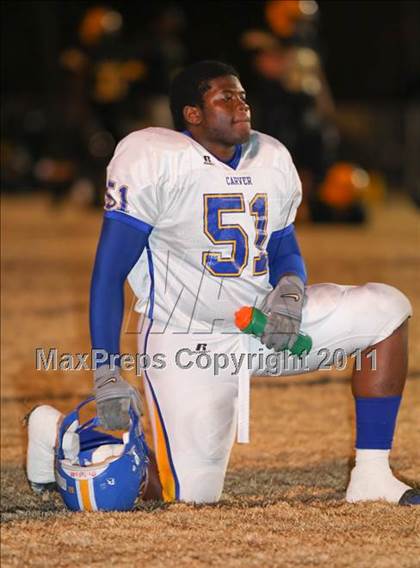 Thumbnail 3 in Lincolnton vs. Carver (NCHSAA 2A Semifinal) photogallery.